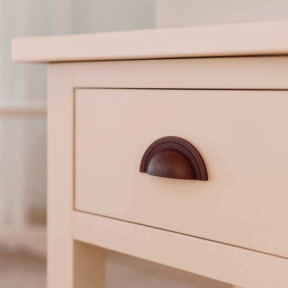 Puxador Concha Shell 48mm Vecchio Metallo Zen